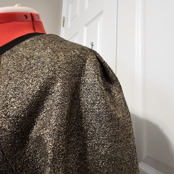 HP🎉 ⭐ Express Metallic Pullover Crew Neck Sweater - Size SP - Picture 12 of 12